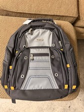 Targus Drifter II 17in Laptop Backpack Padded Nylon Black/Gray TSB239US picture