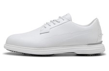Puma Royale Waterproof Spikeless Golf Shoes -  White picture