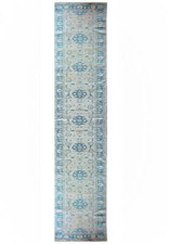 3x20'  Long Khottan Chobi Runner Peach Blue #B-77508 picture