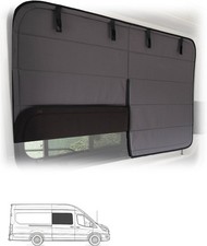 Insulated Sliding Door Window Cover For 15-26 Ford Transit Mid/High Camper picture