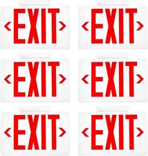 VEVOR 6 Pack Exit Sign Emergency Light I have 3 boxes picture