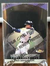 1999 Topps Finest - Leading Indicators Ken Griffey Jr #L3 With Peel picture