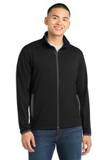 Sport-Tek Sport-Wick Stretch Contrast Full-Zip Jacket ST853 picture