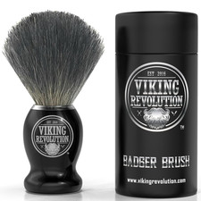 Viking Revolution Badger Hair Shaving Brush - 1 Count picture