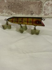 VINTAGE WOODEN FISHING LURE 