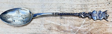 Antique German Kaiser Denkmal Coblenz Souvenir Spoon Crown Crest picture
