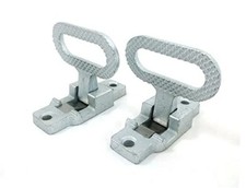 Pair (2 Pack) Fold Down Utility Bed Body Step Heavy 2 Count Tough Alloy Steel picture