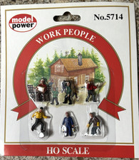MODEL POWER HO scale 5714 WORK PEOPLE picture