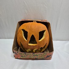 Vintage Gemmy Sound Activated Pumpkin Imposter With Box TESTED picture