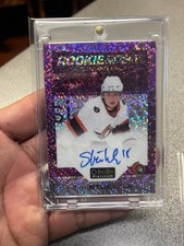 2020-21 O-Pee-Chee Platinum - Rookie Autographs Tim Stutzle #R-ST Violet Pixels  picture
