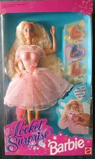 Vintage Locket Surprise Barbie Doll 1993 Mattel  NIB  picture