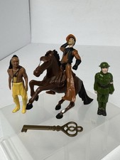 Indian in the Cupboard Figures Vintage Set of Little Bear & Medic Tommy Atkins picture