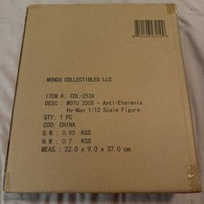 MONDO Masters of the Universe He-Man 200X Anti-Eternia 1:12 Figure New Unopened  picture