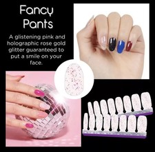 🎯Color Street Nail Strips E-K🎯 All Colors Glitter Solid French New picture
