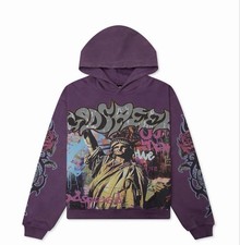 GODSPEED NEW YORK VANDAL HOODIE - PURPLE Size (medium) Rarity # 343 of 444 picture