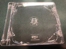 5 CLEAR ORIGINAL SINGLE SUPER JEWEL BOX W/SJB LOGO, LARGE HINGE,O-SJB  picture