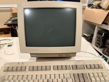 DEC VT420 terminal, Amber, Great condition, cable for connecting to VAX or Linux picture