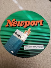 Vintage Newport Cigarette Sticker Decal 8.5 Inch Lot Of 2 picture