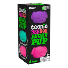 Teenie Needoh Funky Pup 3 Pack 100% AUTHENTIC (Colors may vary) picture