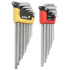 Wiha 66982 ErgoStar Ball End Hex L-Key Set 22 Piece SAE Inch & Metric Allen Keys picture