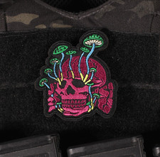 Shroom Skull Of Peace Patch picture