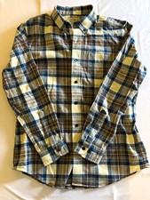 L.L.Bean Men's M Regular Plaid Flannel Shirt Slightly Fitted 100% Cotton NWT picture