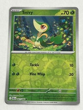 Snivy 001/086 Sv: Black Bolt Reverse Holo  Pokemon TCG picture