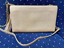 Luisa Spagnoli Saffiano Leather Crossbody Bag, Perugia, Italy, 2010s-2020s, NWOT picture
