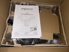Ergotron LX Dual Side-by-Side Arm Two-Monitor Mount - Matte Black (45-245-224) picture