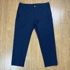 Lululemon Pants Men Fits 40x30 Navy Blue ABC Classic Fit Trouser Warpstreme picture