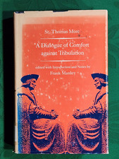 A Dialogue of Comfort Against Tribulation by St. Thomas More hcdj FIRST EDITION picture