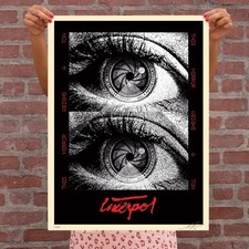 Interpol Concert Poster This Mirror Weighs A Ton Indie Rock Band Wall Art Print picture