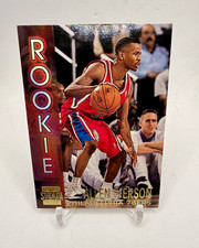 1996-97 Topps Stadium Club Rookies Series 2 Allen Iverson RC #R16 76ers picture