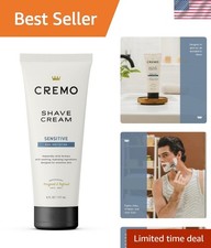 Luxury Men's Shaving Cream for Sensitive Skin - 6 Oz Barber Grade Formula picture