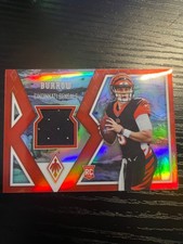 2020 Panini Joe Burrow Rookie (RC) Phoenix Fabrics /149 Jersey Patch picture
