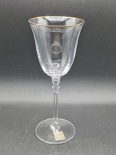 MIKASA CRYSTAL SONATA GOLD WATER GOBLET -   8 1/4
