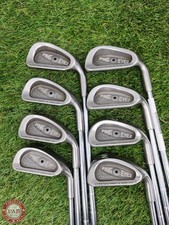 PING EYE 2 PLUS IRON SET 3-PW REG STOCK STEEL (BLACK DOT) GOOD picture