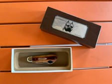 BULLDOG BRAND GREAT EASTERN CUTLERY (GEC) SFO SMOOTH AMBER BONE #25 JACK picture