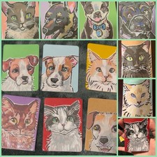Original Custom ACEO portrait of your pet  picture