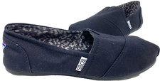 Skechers Women's Bobs Plush Peace & Love Slip On Casual Flats Blk Size:7.5 146L picture