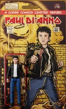 RARE Official Iron Maiden Paul Di’Anno 3.75″ Action Figure Licensed Corbe Toys picture