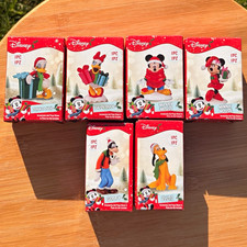 Disney Mickey Mouse & Friends Christmas Ornament Set Mickey Minnie Donald Daisy picture