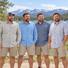 Magellan Outdoors Arkansas Pass Men s 4XL Long Sleeve Fishing Shirt Relaxed Fit picture