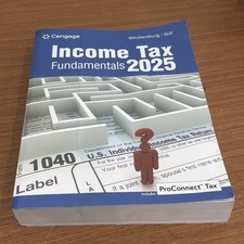 Income Tax Fundamentals 2025 - Paperback, by Whittenburg | Gill 9780357988572 picture
