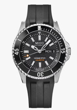 Mido Ocean Star 200 Automatic Rotating bezel Black Dial Men Watch M0269301705100 picture