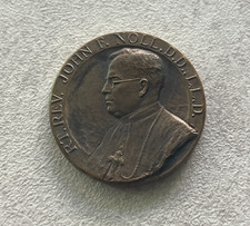 1927-Dated Catholic Community Center Bronze Medal by MACO - Fort Wayne IN L2 picture