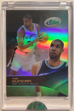 2003 ETOPPS Tim Duncan San Antonio Spurs 1 of 740 produced picture