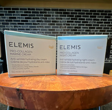 ELEMIS Pro-Collagen Marine Collagen Face Day & Night Cream Set 1.6 Fl oz  each picture