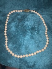 Monet Vintage Costume Pearl Necklace picture