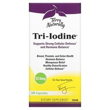 2 X Terry Naturally, Tri-Iodine�, 12.5 mg, 180 Capsules picture
